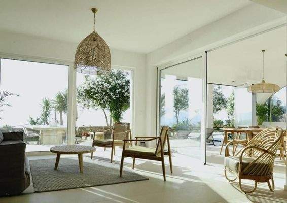 Kreta, Almyrida: Villa mit Meerblick und Swimmingpool zu verkaufen