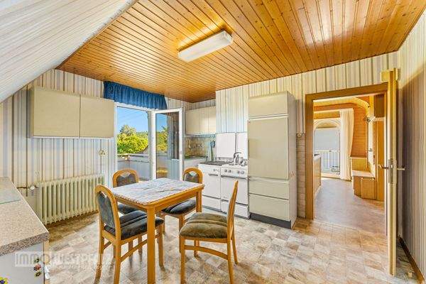 Küche OG mit Balkon