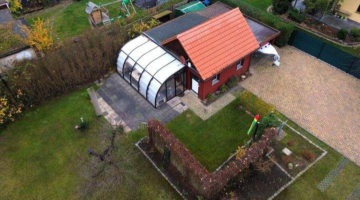 Ferienhaus, Wintergarten, Carport