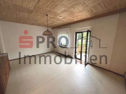 Wohn-/Esszimmer im Erdgeschoss