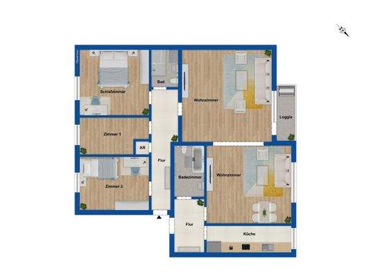 Grundriss Erdgeschoss