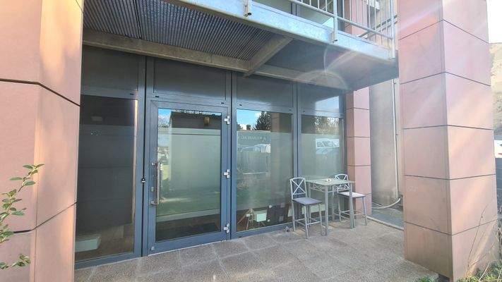 Außenbereich des Büros