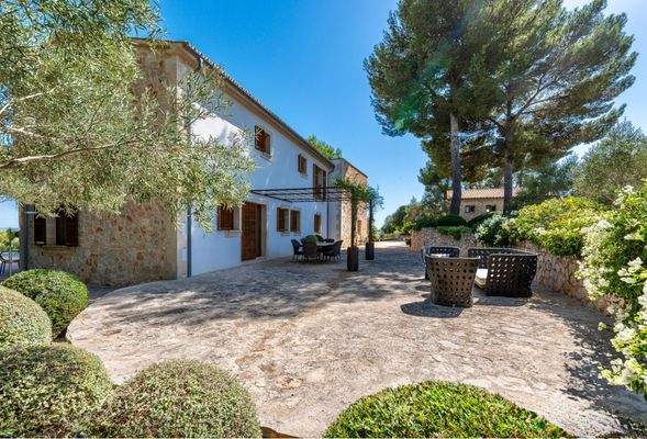 Eins der Gästehäuser