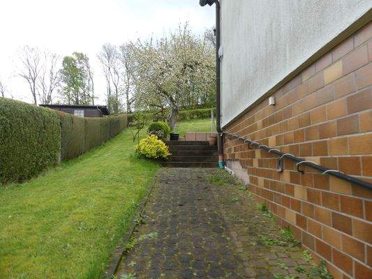 Zugang zum Hauseingang