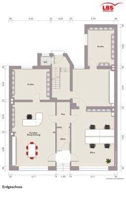Haupthaus Erdgeschoss