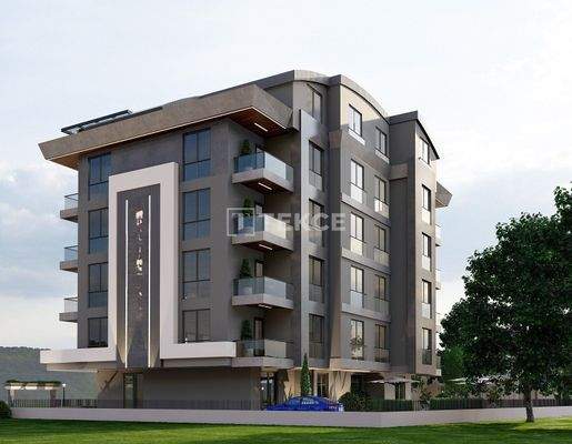 Furnished Flats with Modern Design in Hurma Konyaaltı