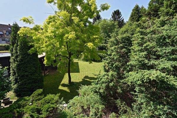 Ausblick aus dem Schlafzimmer OG
